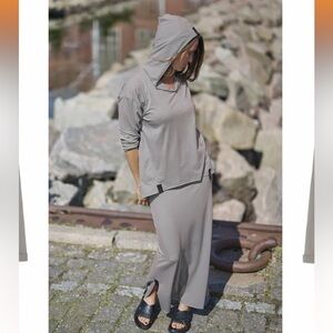 Henriette Steffensen Jersey Hoodie Blouse